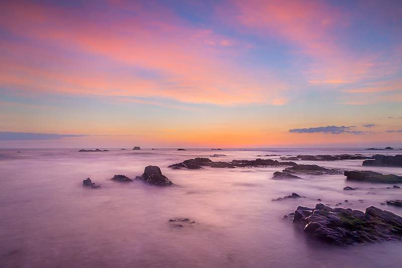 No 6 - The Afterglow on Widemouth Beach.jpg - Advanced 2019 Print Exhibition